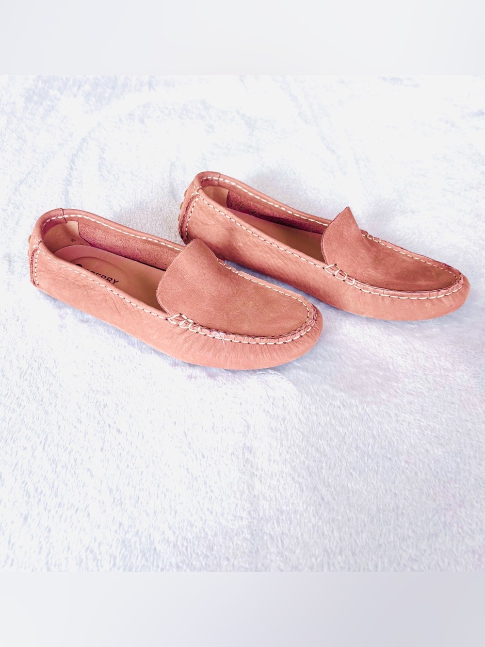 Sperry Port Driver Loafer Moccasin with Podded Rubber Sole, Tan Leather, Size 7 - Picture 4 of 8